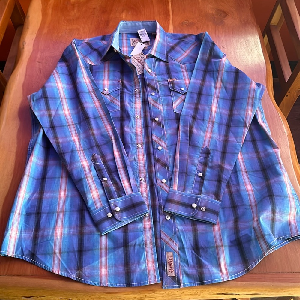 Rafter C Cowboy Collection - Casual Western Button Down